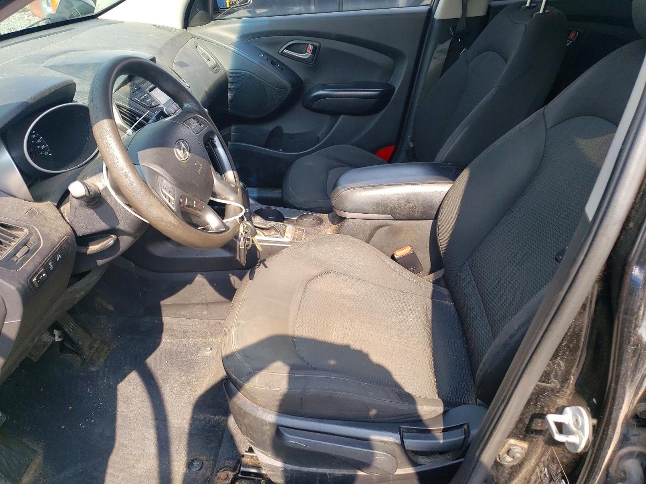 2014 Hyundai Tucson Gls Black vin: KM8JTCAF8EU893823