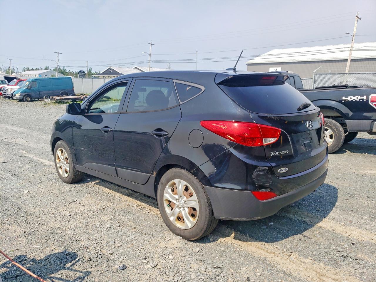 2014 Hyundai Tucson Gls Black vin: KM8JTCAF8EU893823