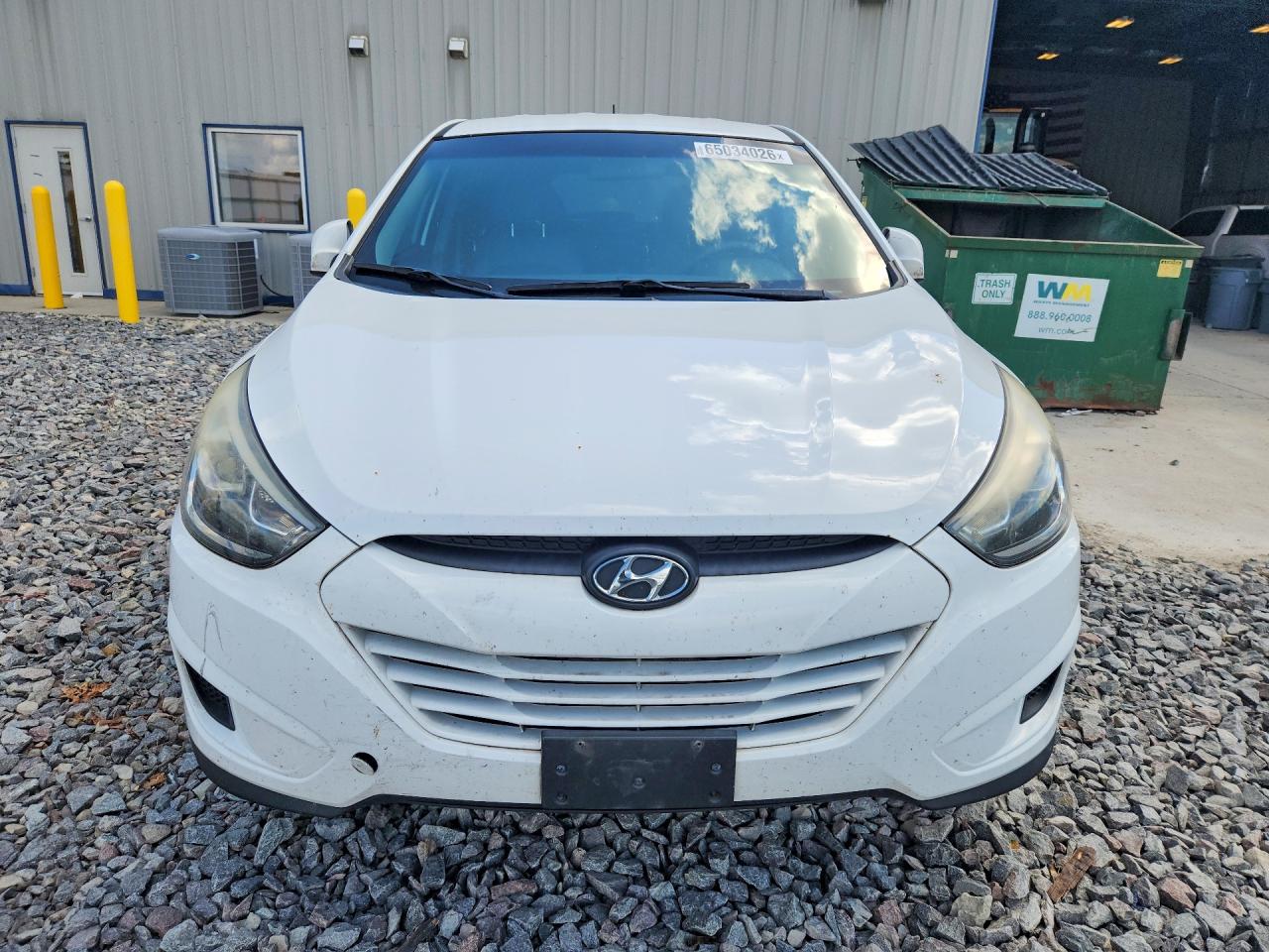 2015 Hyundai Tucson Gls White vin: KM8JTCAF8FU091757