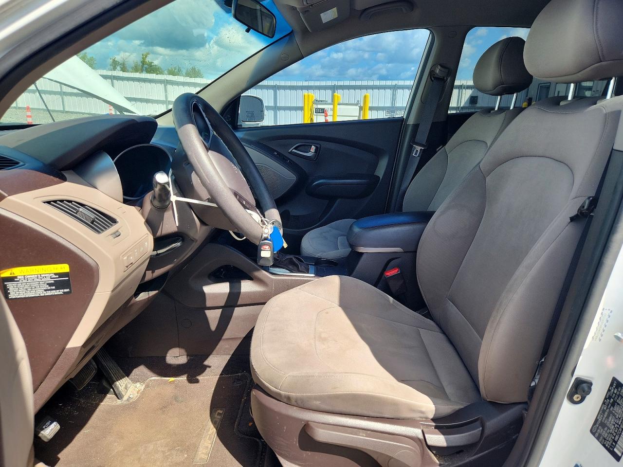 2015 Hyundai Tucson Gls White vin: KM8JTCAF8FU091757