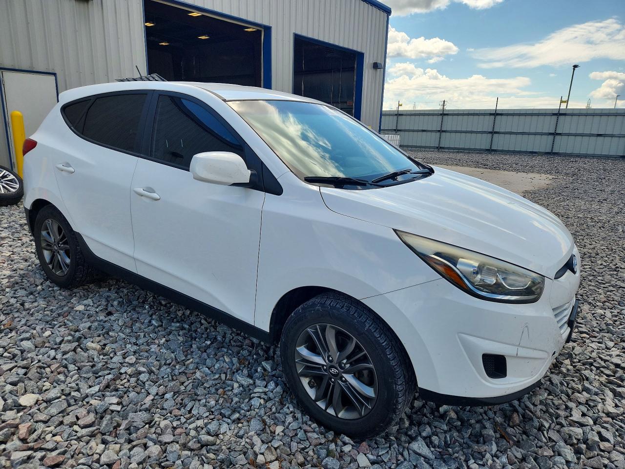 2015 Hyundai Tucson Gls White vin: KM8JTCAF8FU091757