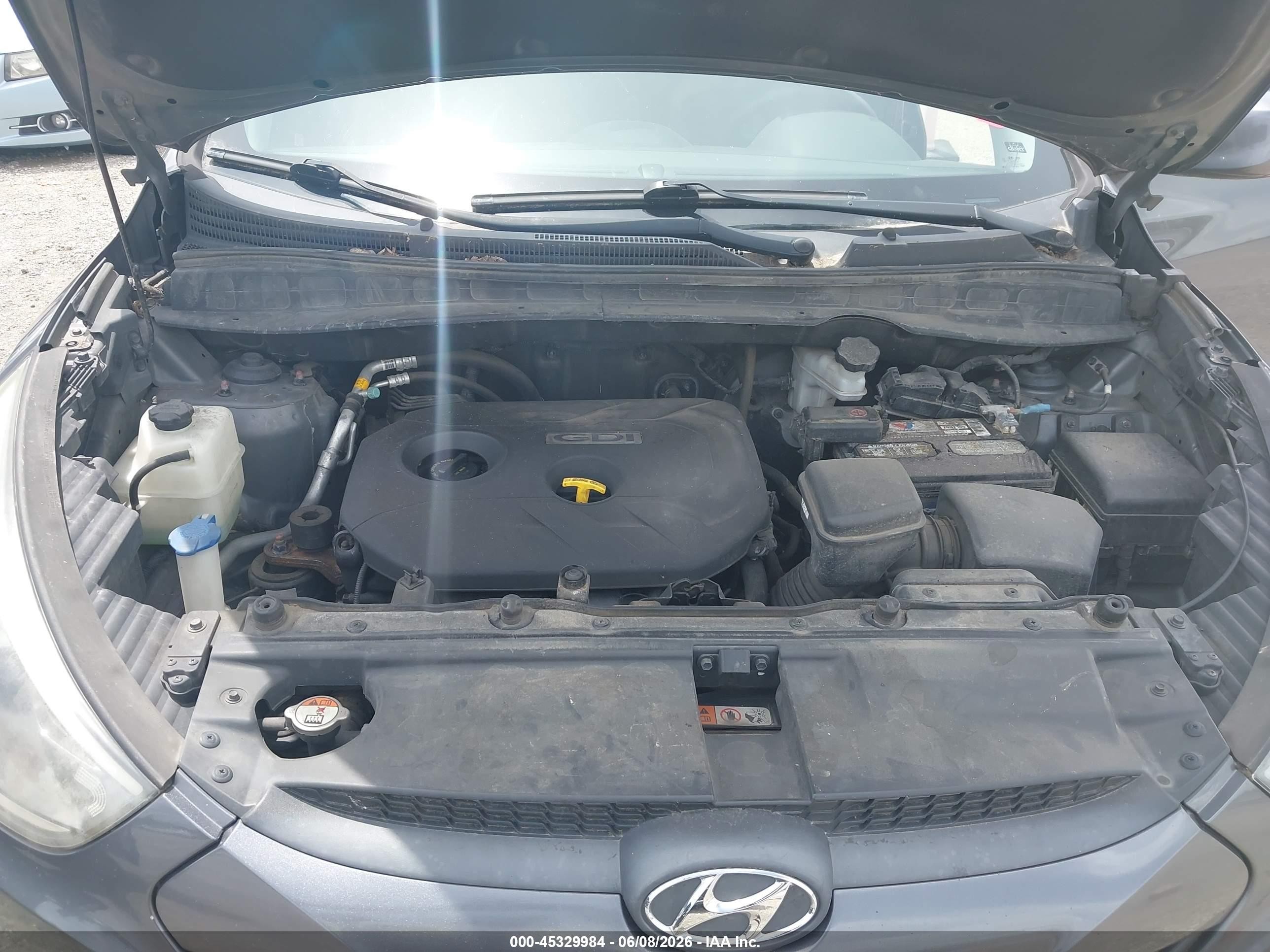 2015 Hyundai Tucson Gls Серый vin: KM8JTCAF8FU964021