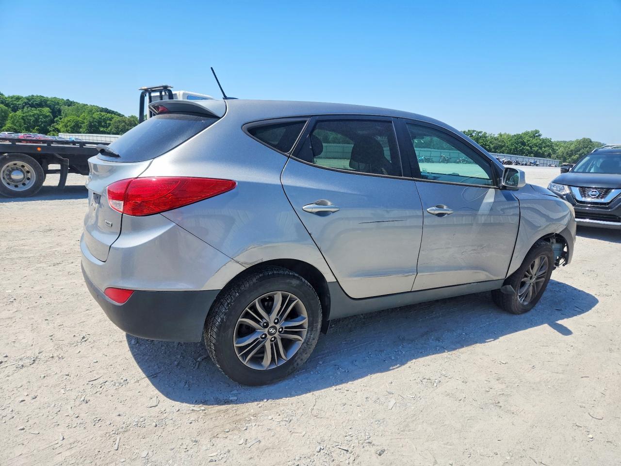 2015 Hyundai Tucson Gls Silver vin: KM8JTCAF9FU051252