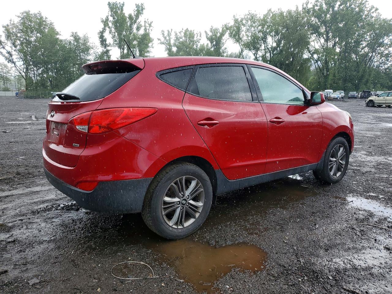2015 Hyundai Tucson Gls Red vin: KM8JTCAF9FU074546
