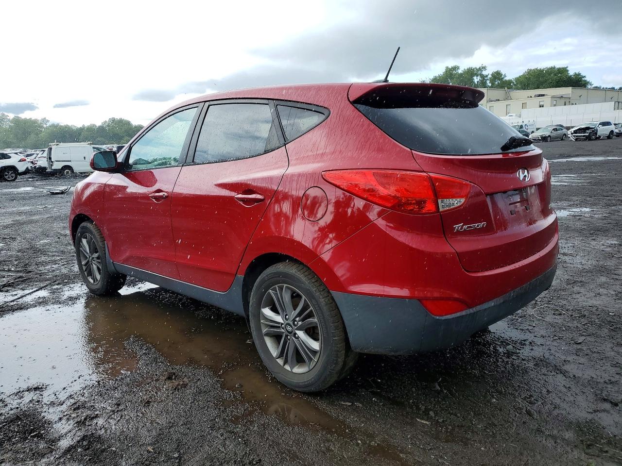 2015 Hyundai Tucson Gls Red vin: KM8JTCAF9FU074546