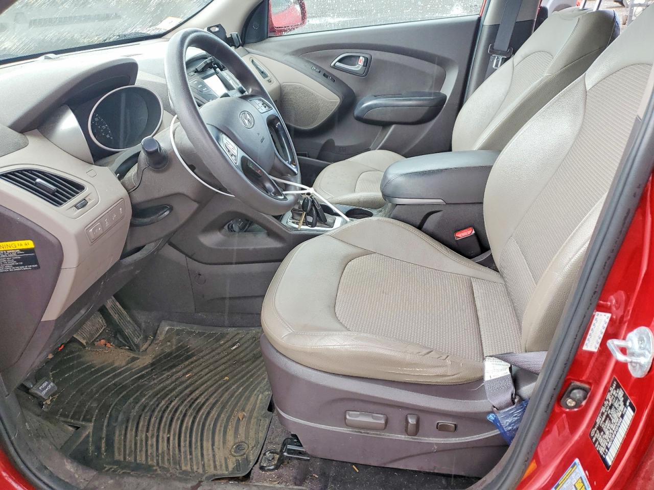 2015 Hyundai Tucson Gls Red vin: KM8JTCAF9FU074546