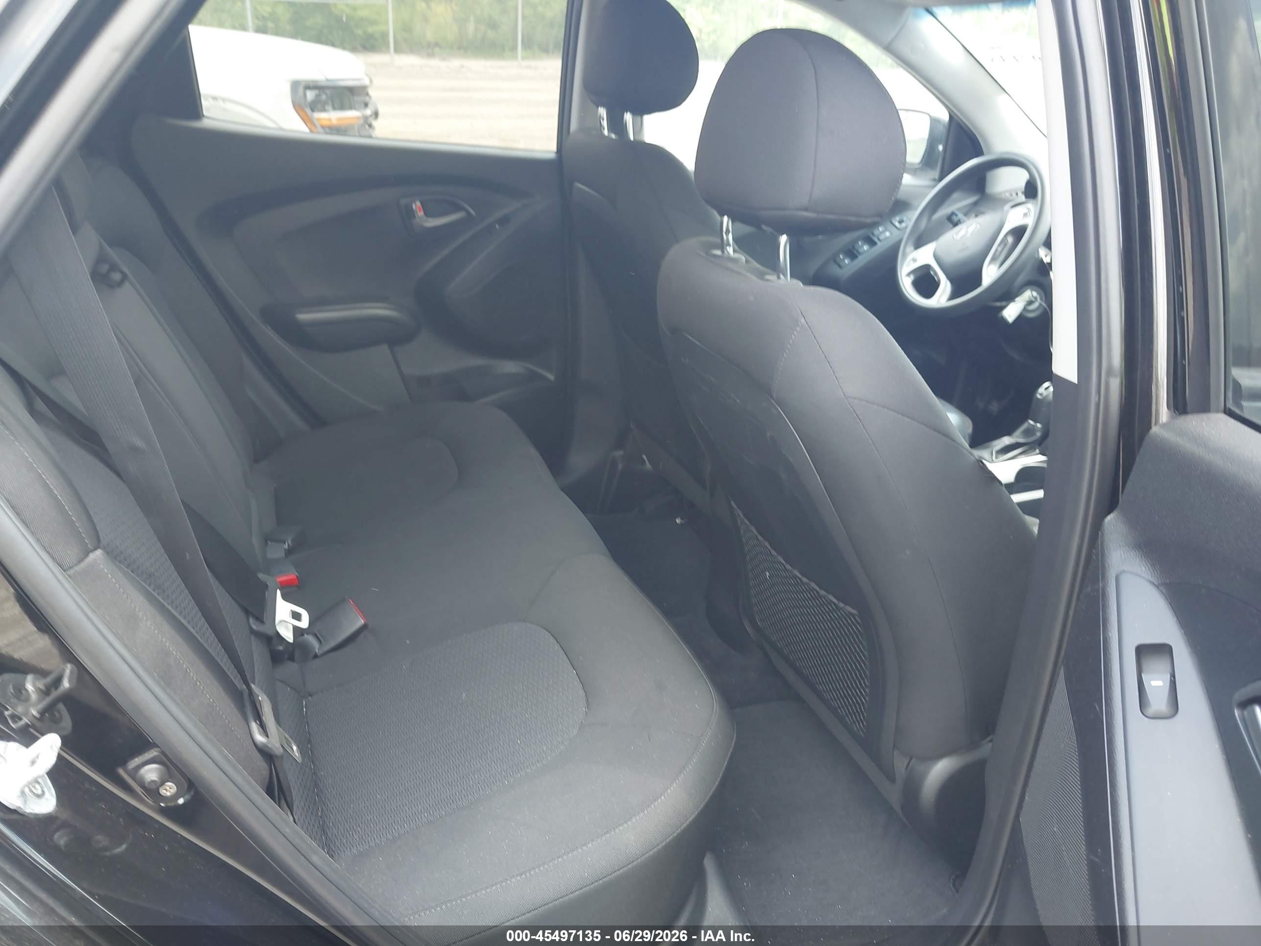 2015 Hyundai Tucson Gls Black vin: KM8JTCAF9FU990272