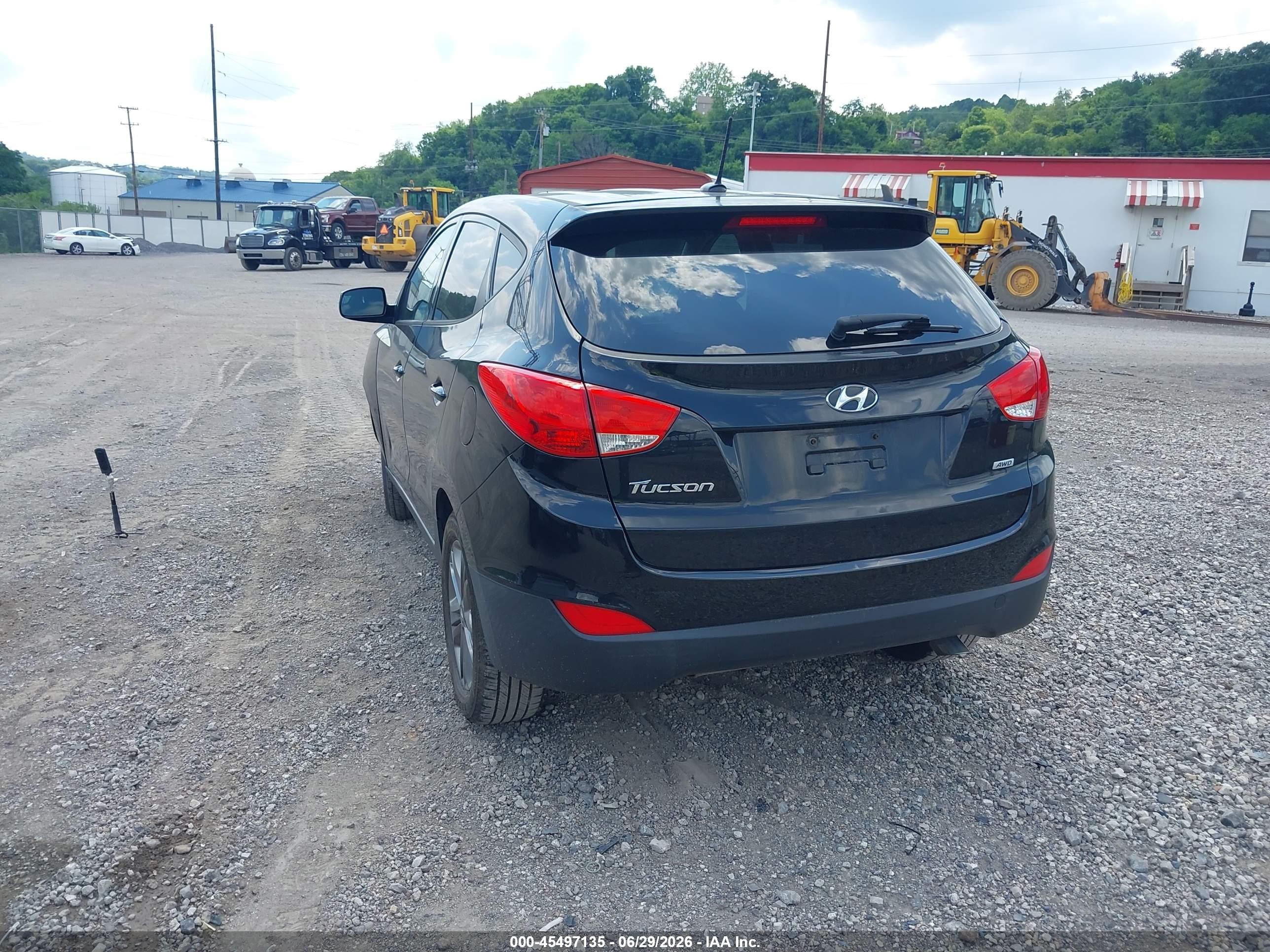 2015 Hyundai Tucson Gls Black vin: KM8JTCAF9FU990272