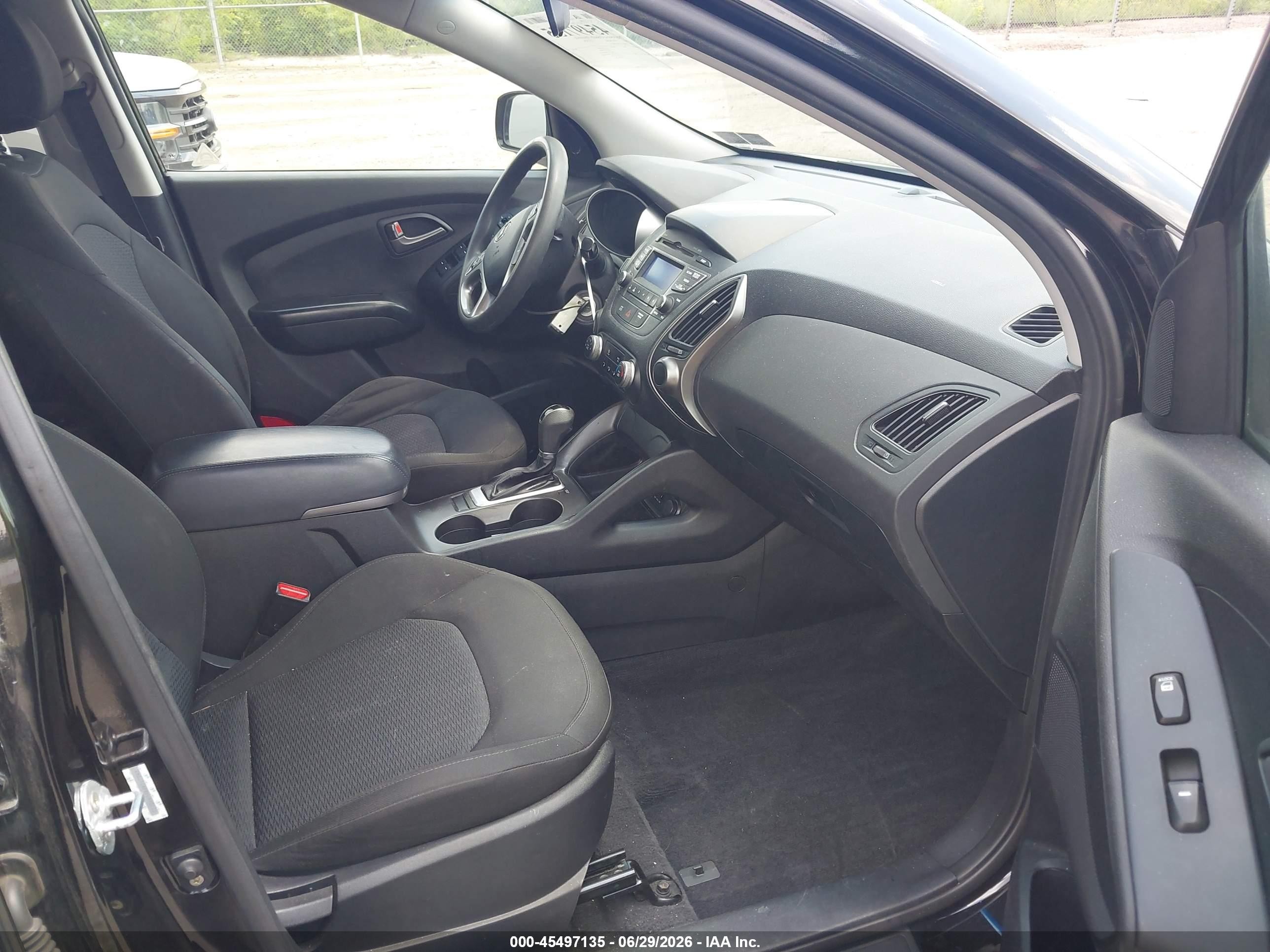 2015 Hyundai Tucson Gls Black vin: KM8JTCAF9FU990272