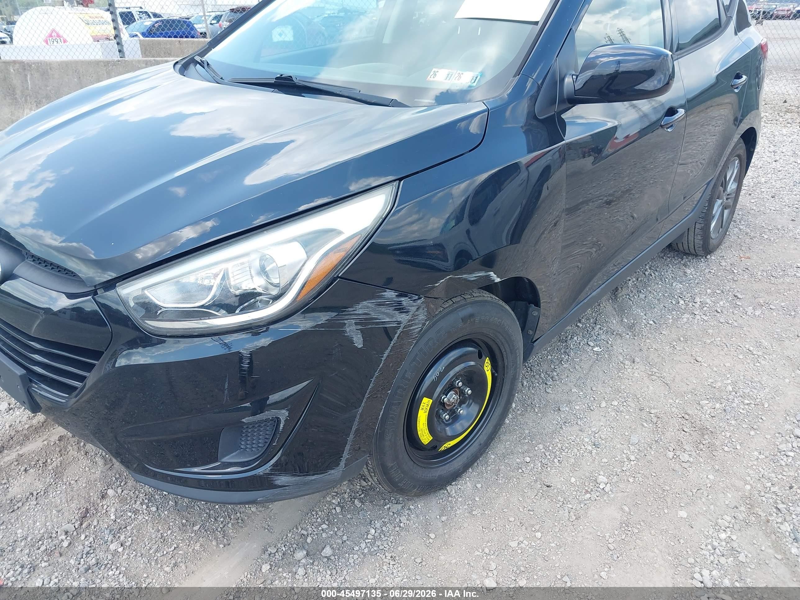 2015 Hyundai Tucson Gls Black vin: KM8JTCAF9FU990272