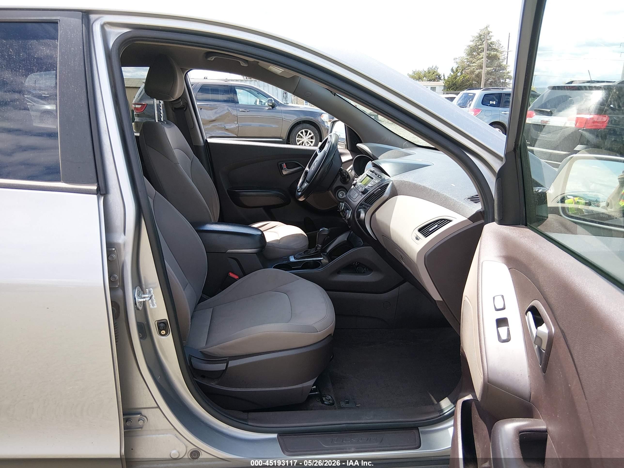 2015 Hyundai Tucson Gls Gray vin: KM8JTCAFXFU040776