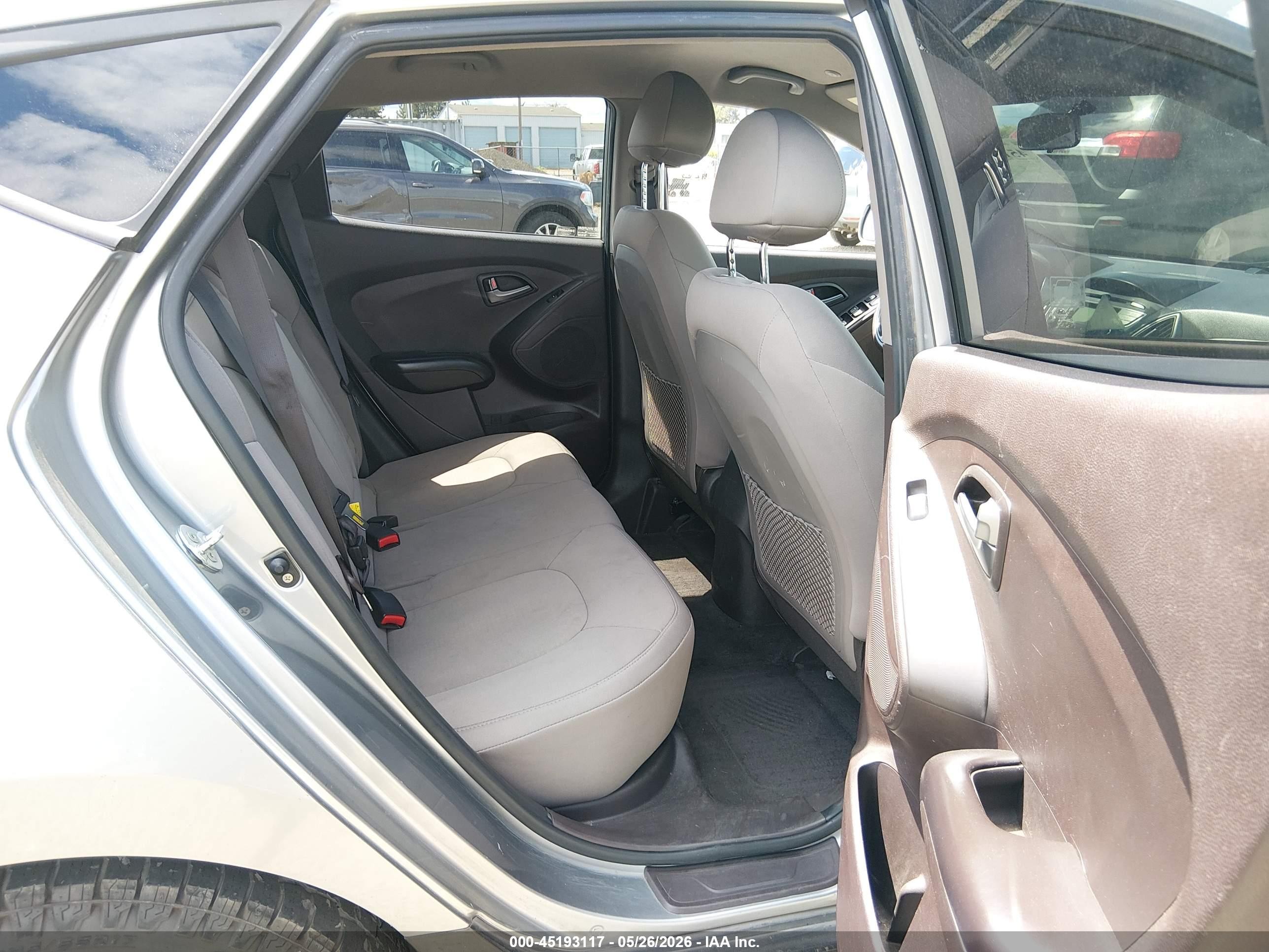 2015 Hyundai Tucson Gls Gray vin: KM8JTCAFXFU040776