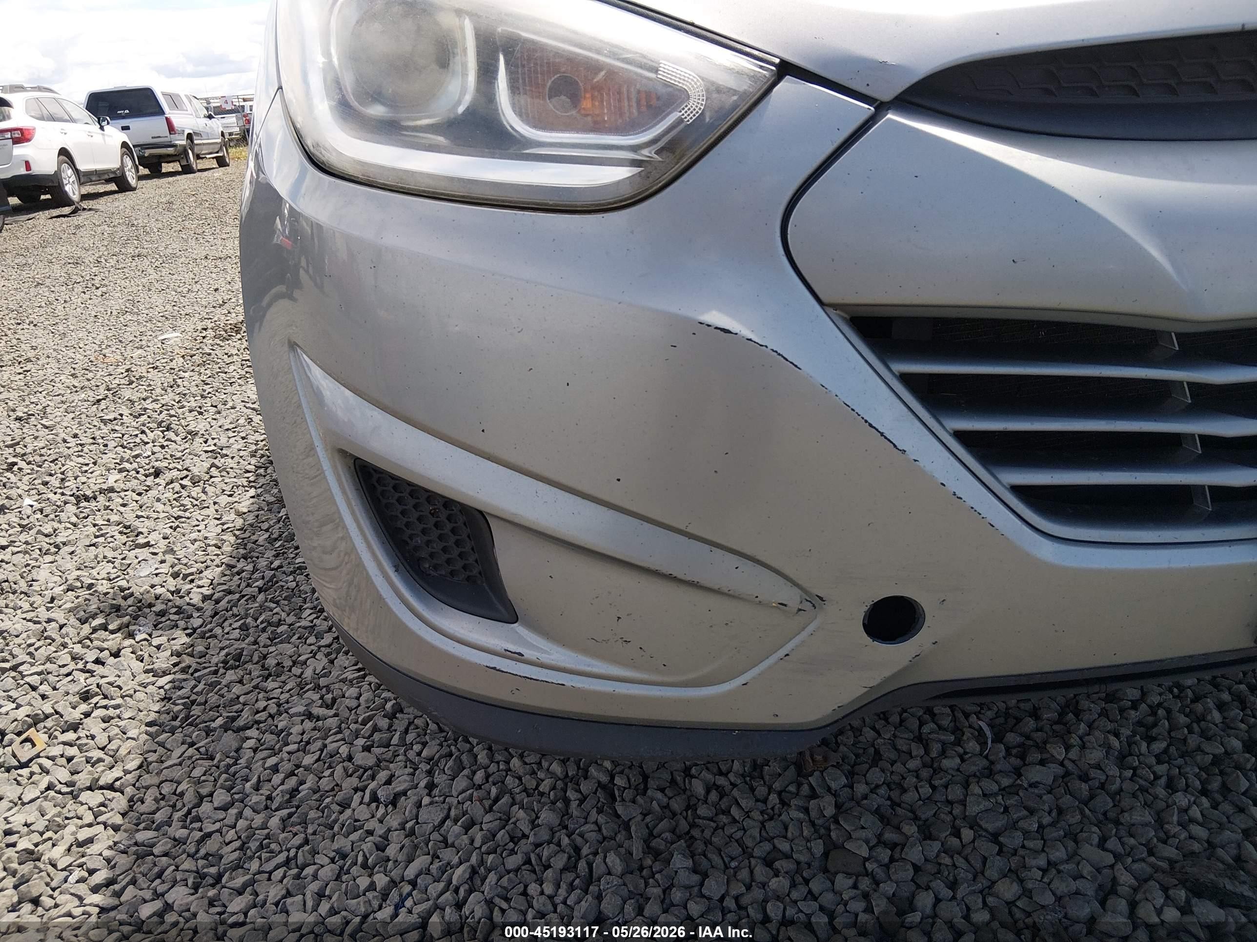 2015 Hyundai Tucson Gls Gray vin: KM8JTCAFXFU040776