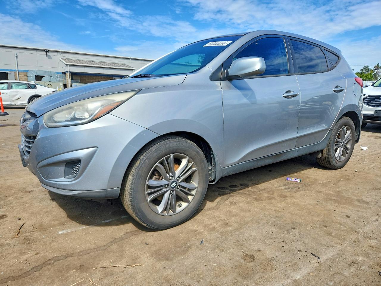 2015 Hyundai Tucson Gls Gray vin: KM8JTCAFXFU077262