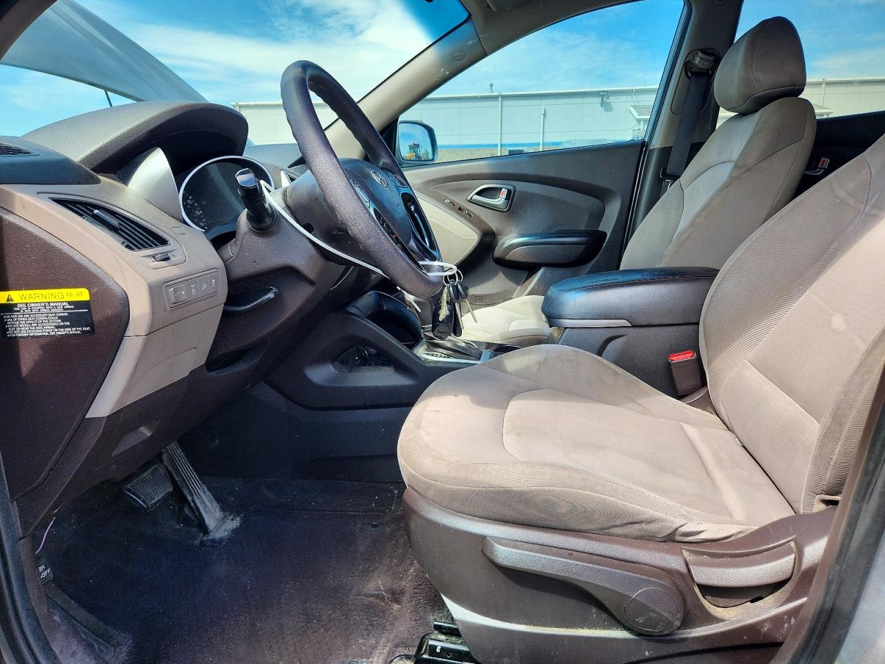 2015 Hyundai Tucson Gls Gray vin: KM8JTCAFXFU077262