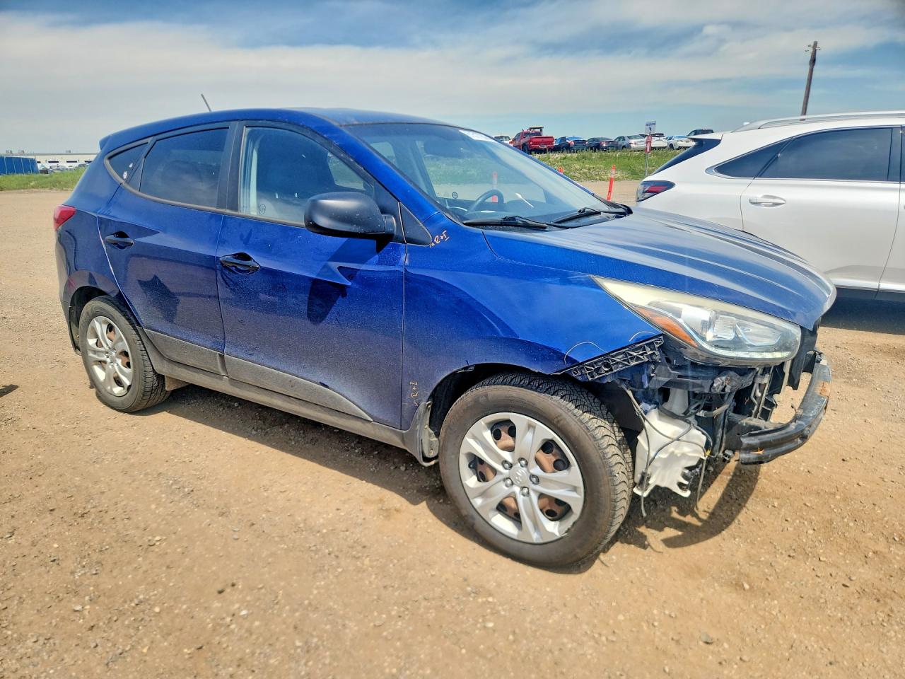 2015 Hyundai Tucson Gls Blue vin: KM8JTCAFXFU982939
