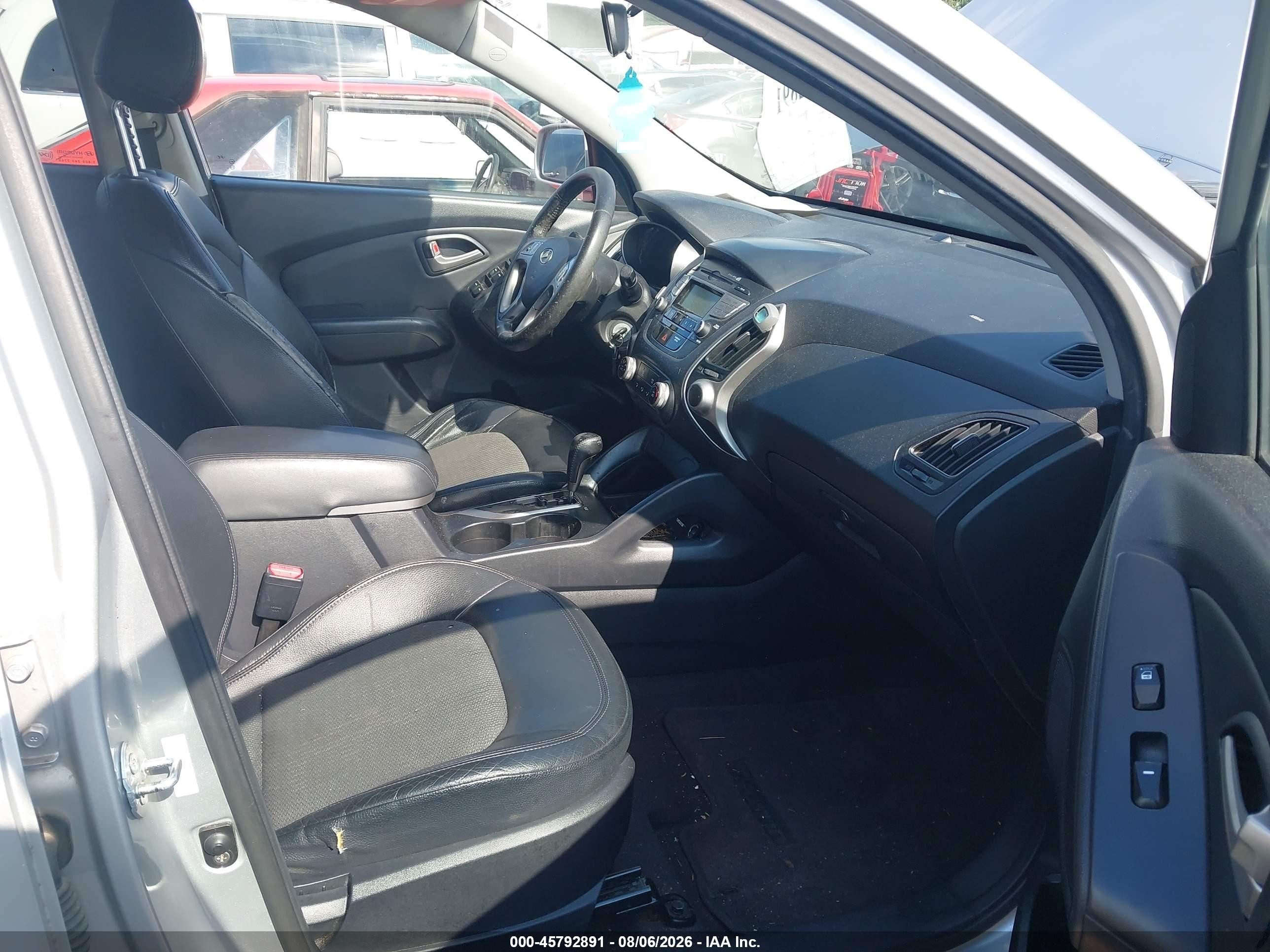 2010 Hyundai Tucson Gls Серый vin: KM8JU3AC0AU108658
