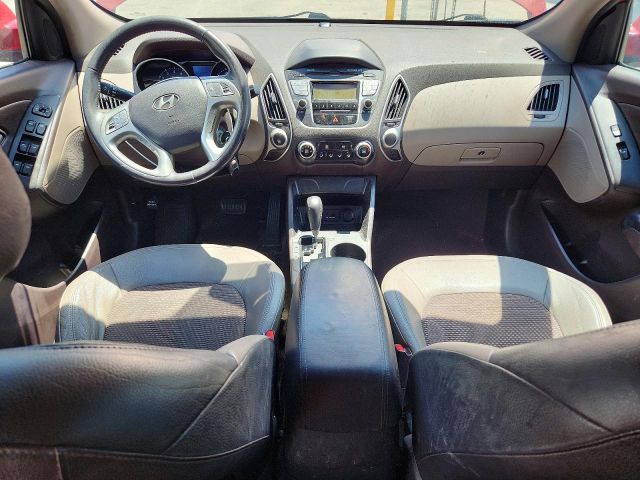 2011 Hyundai Tucson Gls Red vin: KM8JU3AC0BU128491