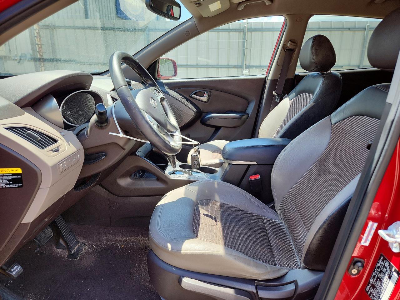 2011 Hyundai Tucson Gls Red vin: KM8JU3AC0BU128491