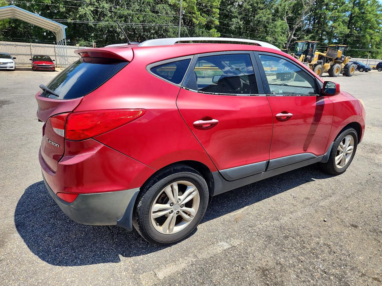 2011 Hyundai Tucson Gls Red vin: KM8JU3AC0BU128491