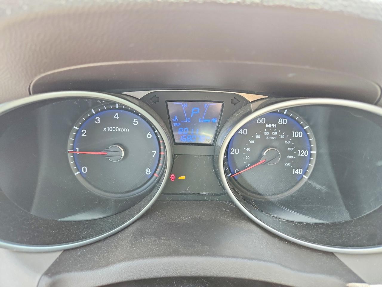 2011 Hyundai Tucson Gls Red vin: KM8JU3AC0BU128491