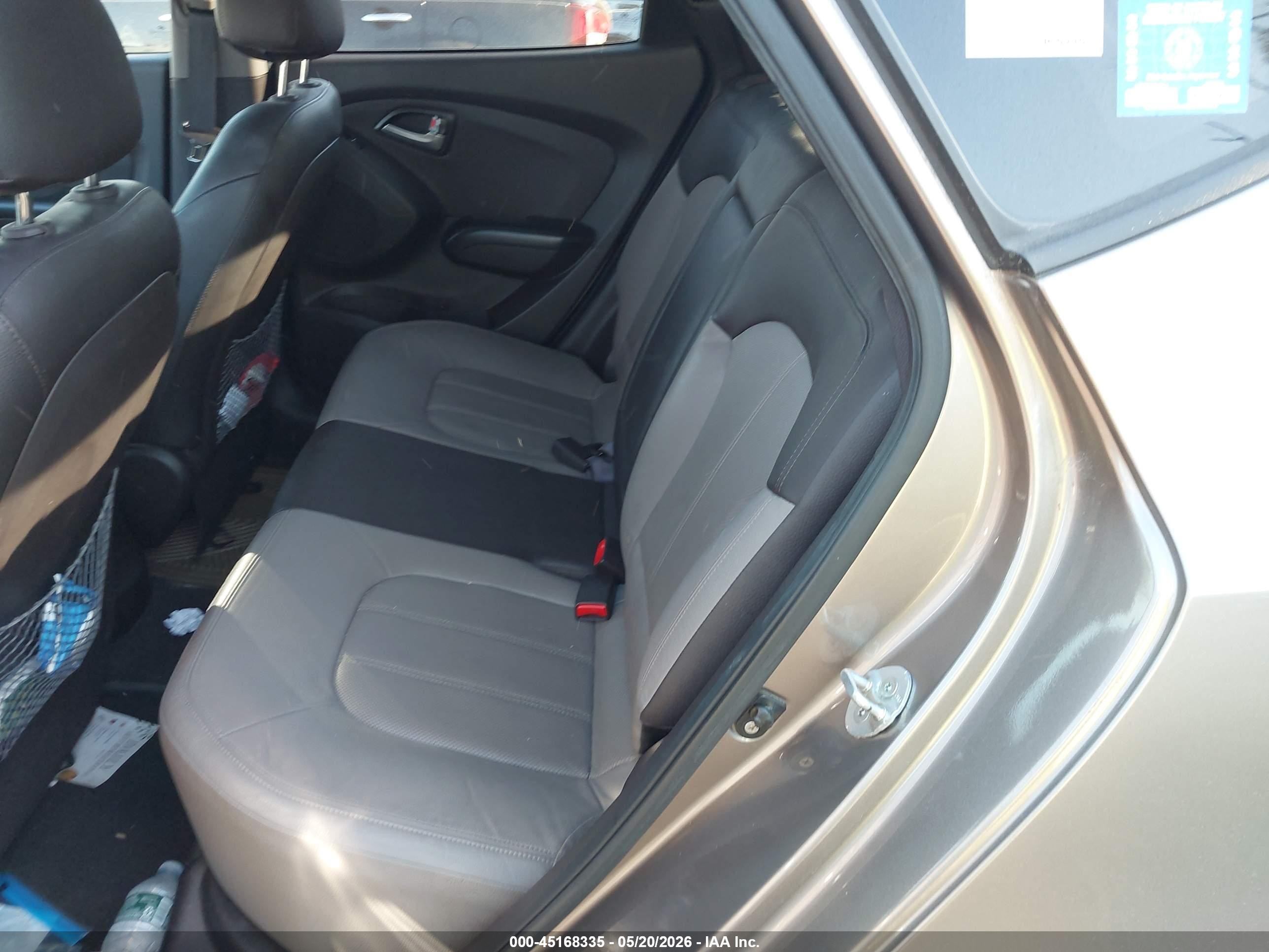 2011 Hyundai Tucson Limited Gray vin: KM8JU3AC0BU212181