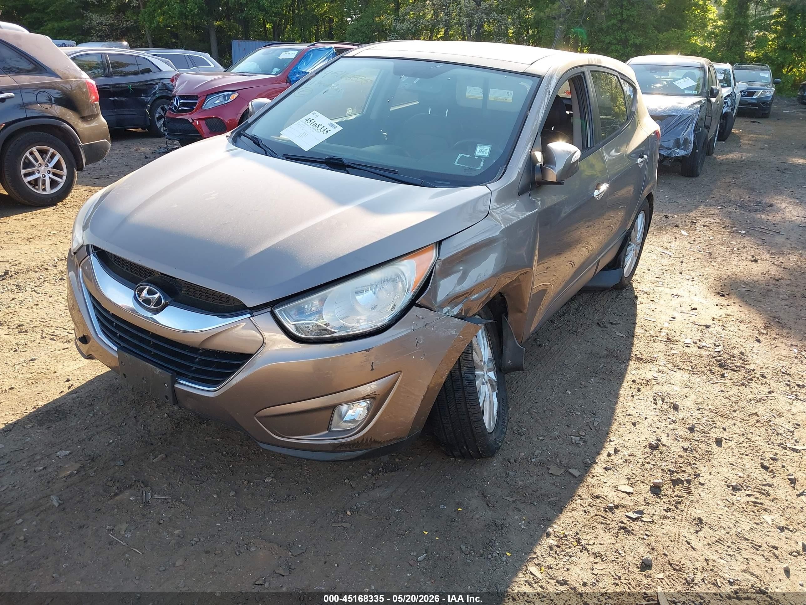 2011 Hyundai Tucson Limited Gray vin: KM8JU3AC0BU212181