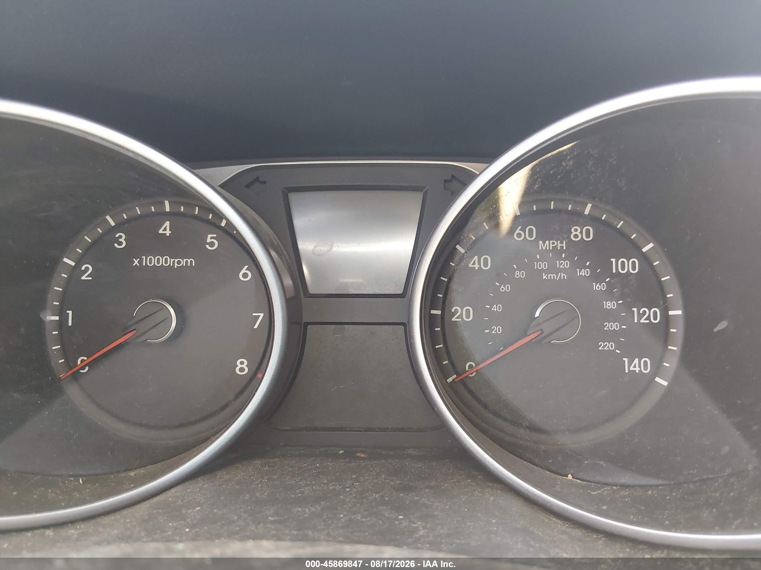 2011 Hyundai Tucson Gls Blue vin: KM8JU3AC0BU239106