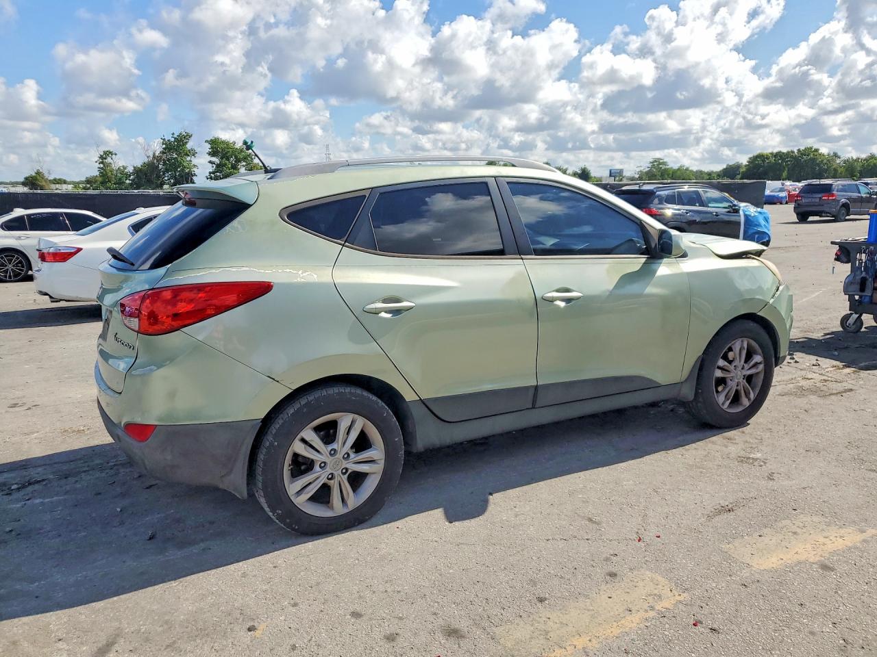 2011 Hyundai Tucson Gls Green vin: KM8JU3AC0BU264474