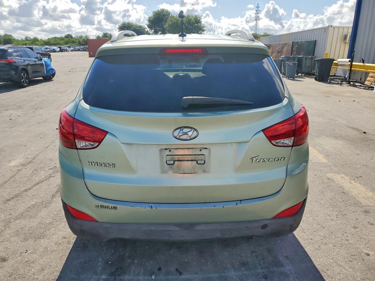 2011 Hyundai Tucson Gls Green vin: KM8JU3AC0BU264474