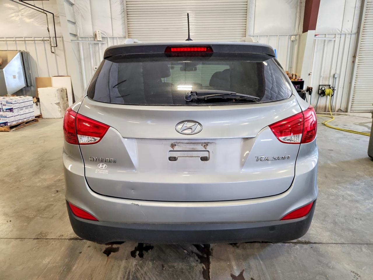 2011 Hyundai Tucson Gls Silver vin: KM8JU3AC0BU293022