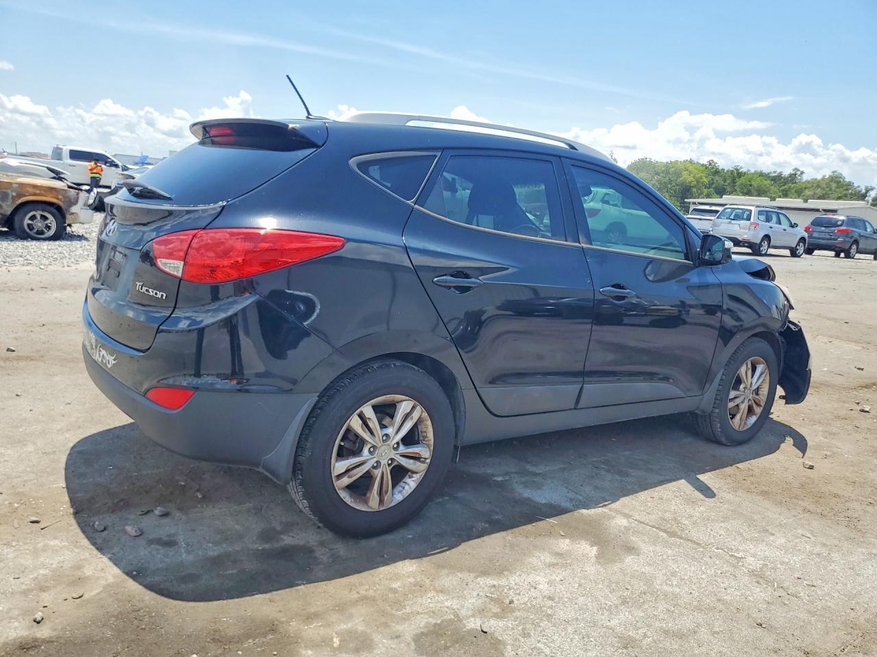 2012 Hyundai Tucson Gls Черный vin: KM8JU3AC0CU322682