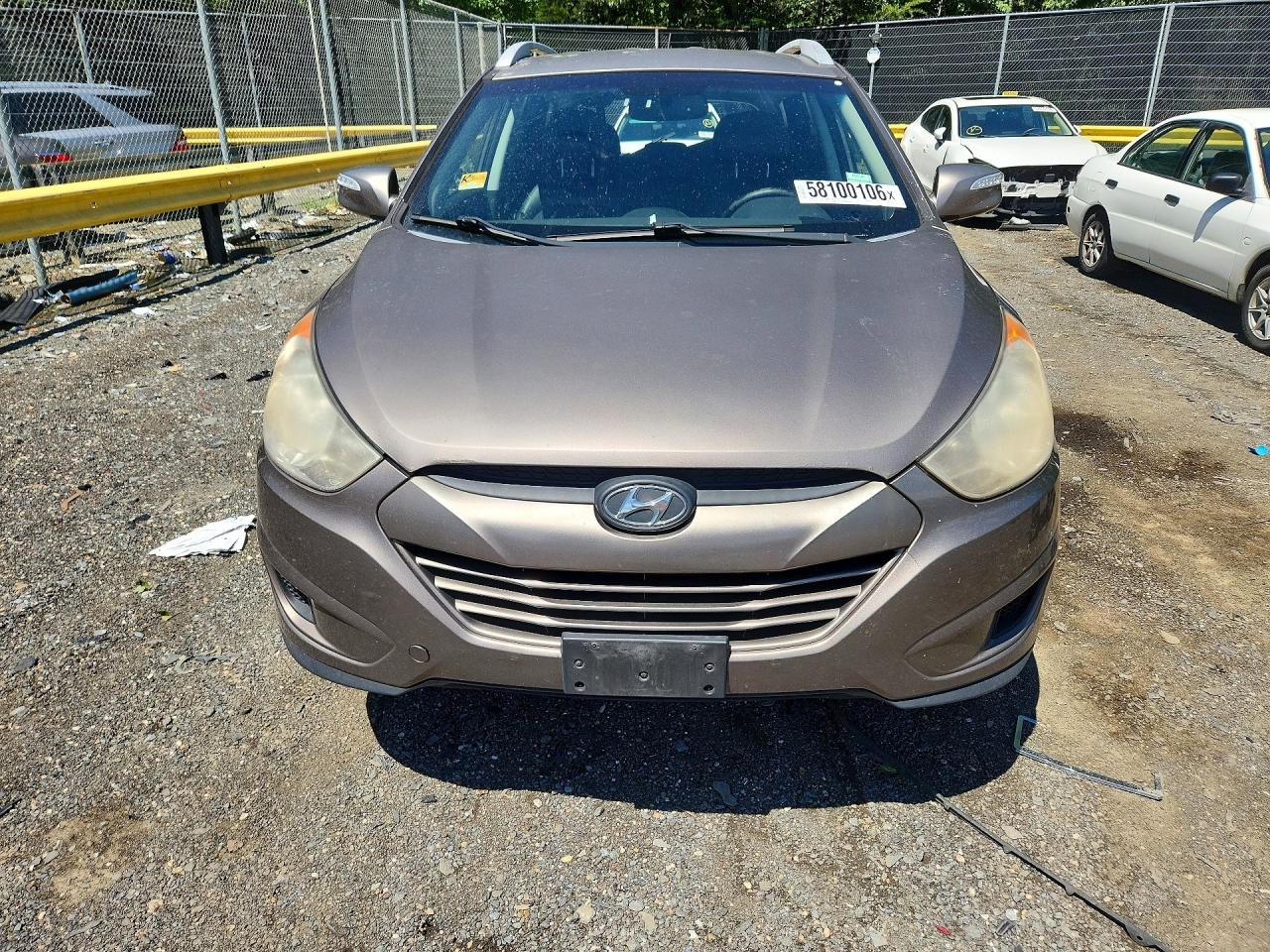 2012 Hyundai Tucson Gls Brown vin: KM8JU3AC0CU339711