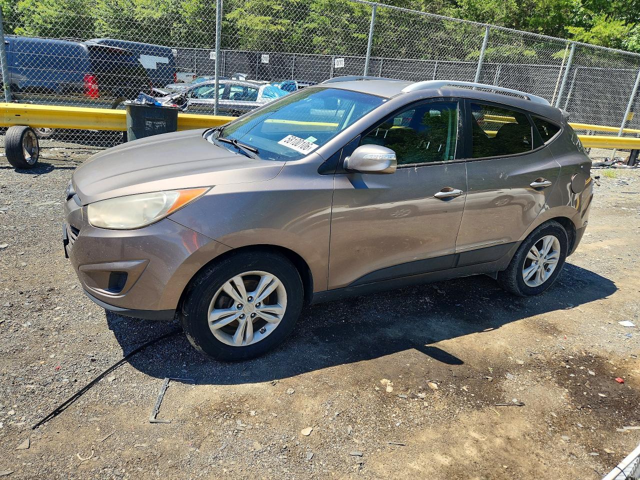 2012 Hyundai Tucson Gls Brown vin: KM8JU3AC0CU339711