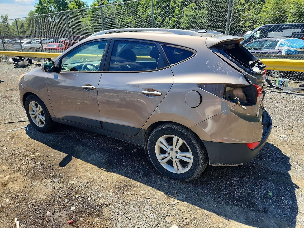 2012 Hyundai Tucson Gls Brown vin: KM8JU3AC0CU339711