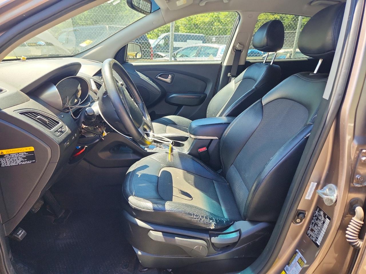 2012 Hyundai Tucson Gls Brown vin: KM8JU3AC0CU339711