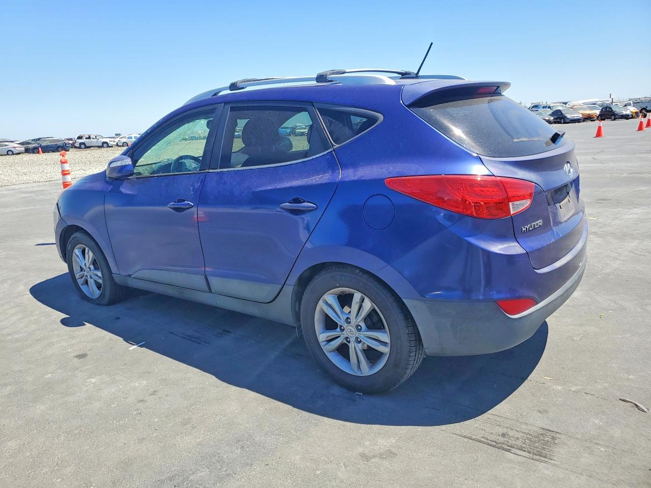 2012 Hyundai Tucson Gls Blue vin: KM8JU3AC0CU364415