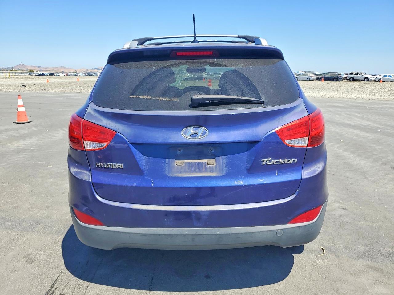 2012 Hyundai Tucson Gls Blue vin: KM8JU3AC0CU364415