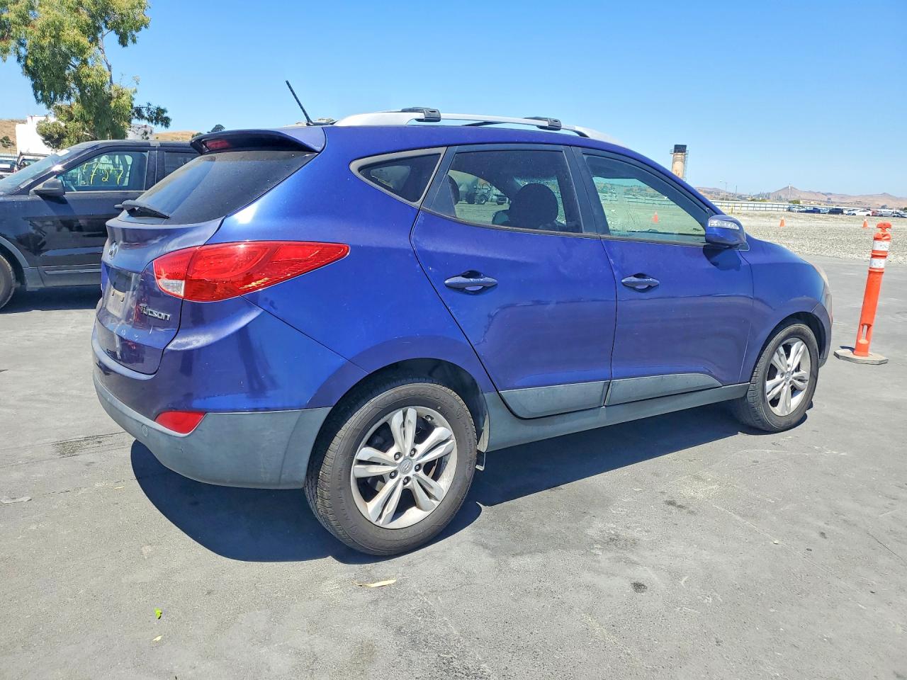 2012 Hyundai Tucson Gls Blue vin: KM8JU3AC0CU364415