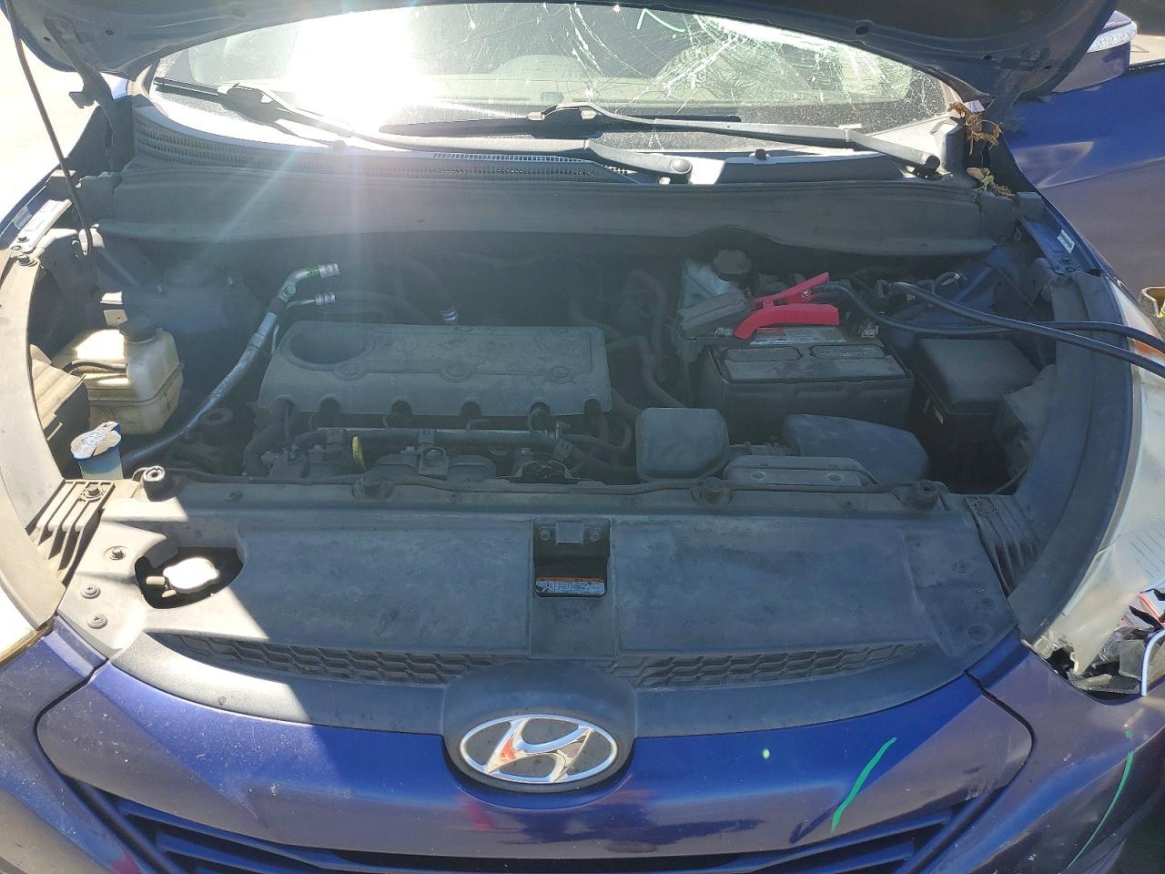 2012 Hyundai Tucson Gls Blue vin: KM8JU3AC0CU364415