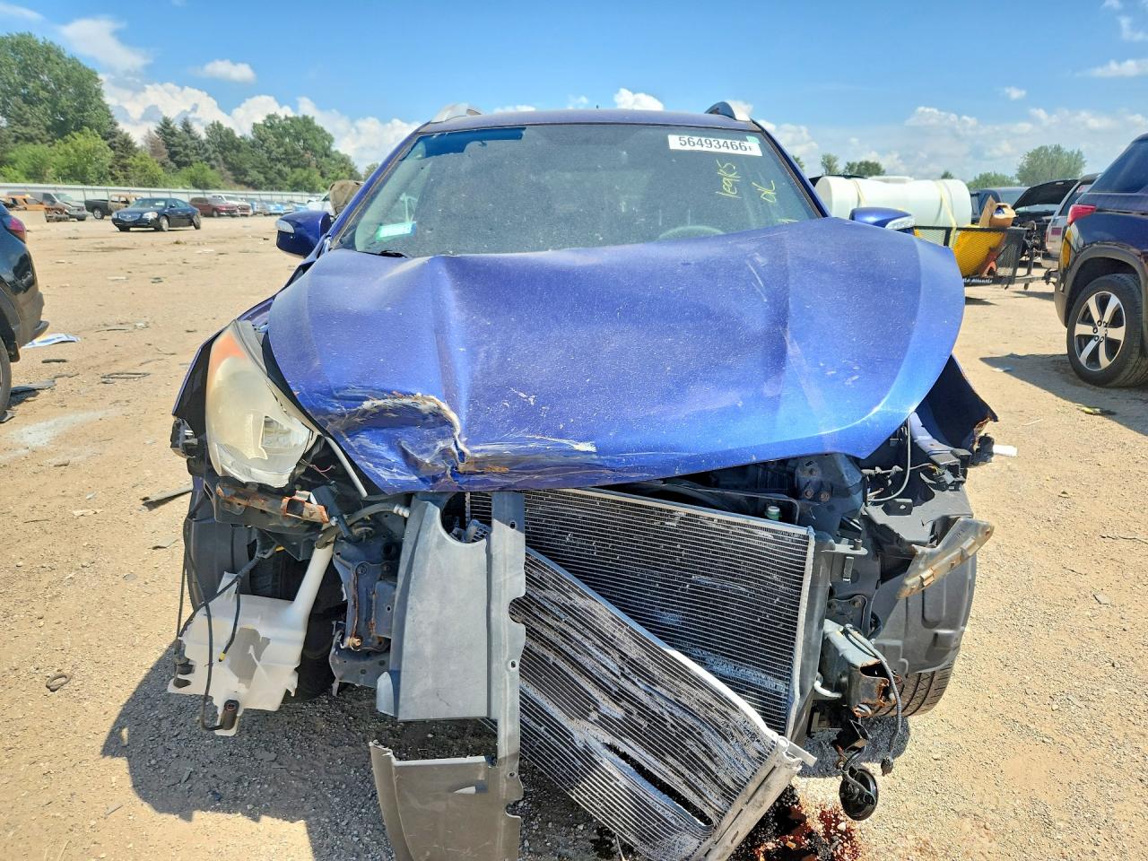 2012 Hyundai Tucson Gls Blue vin: KM8JU3AC0CU371221