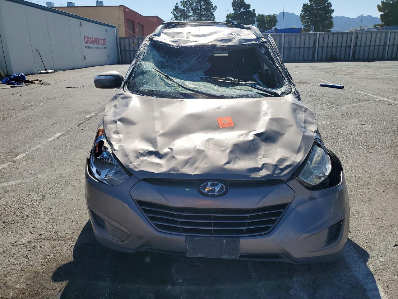 2012 Hyundai Tucson Gls Gray vin: KM8JU3AC0CU374975