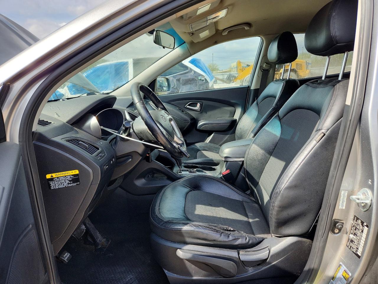 2012 Hyundai Tucson Gls Silver vin: KM8JU3AC0CU387824