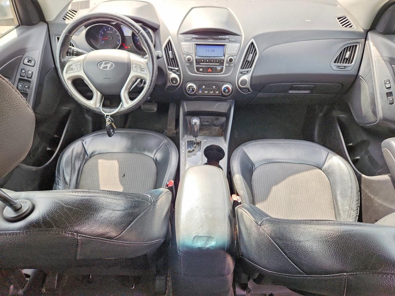 2012 Hyundai Tucson Gls Silver vin: KM8JU3AC0CU387824