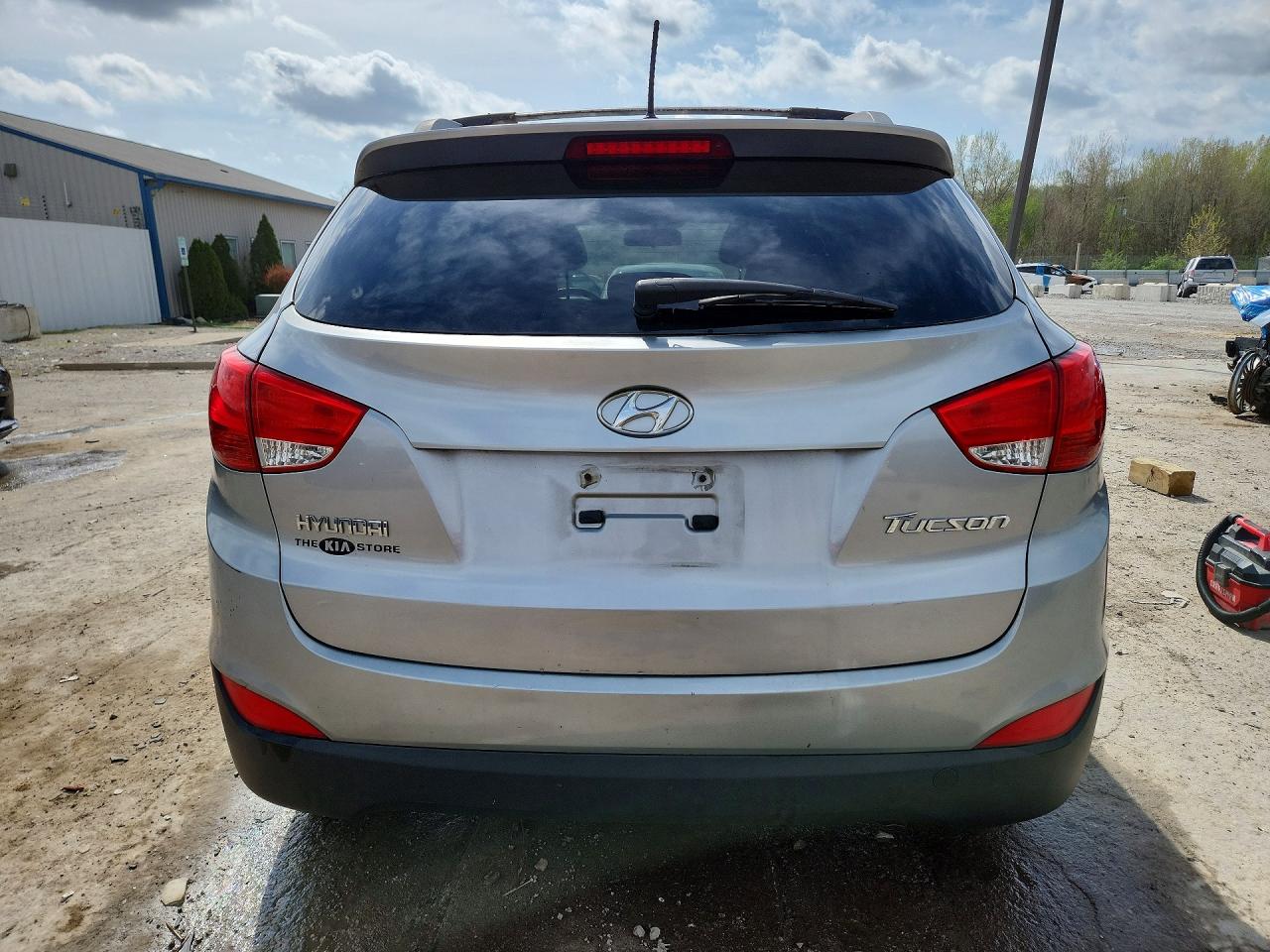 2012 Hyundai Tucson Gls Silver vin: KM8JU3AC0CU387824