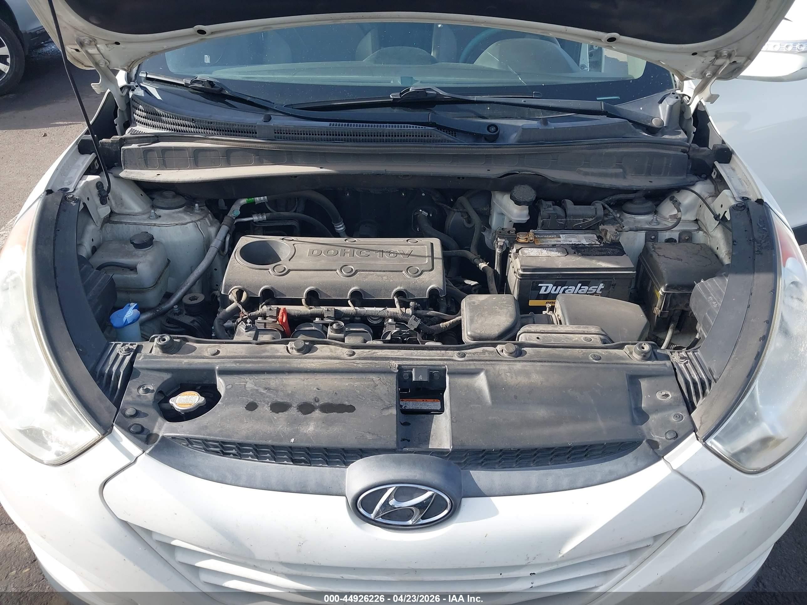 2012 Hyundai Tucson Gls White vin: KM8JU3AC0CU484621