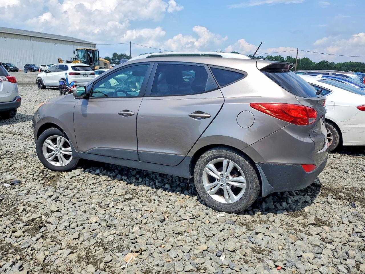 2012 Hyundai Tucson Green vin: KM8JU3AC0CU517245