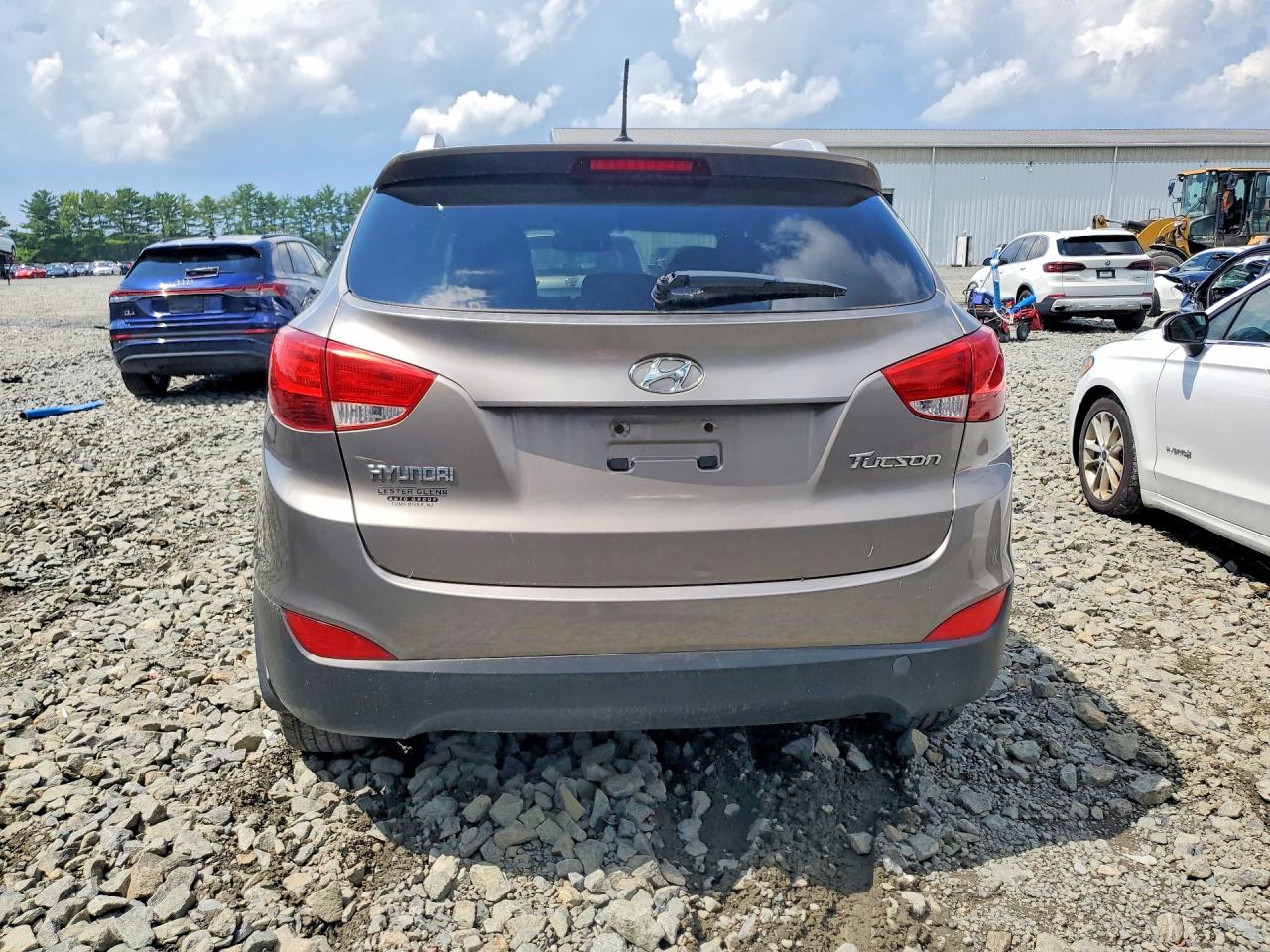 2012 Hyundai Tucson Green vin: KM8JU3AC0CU517245