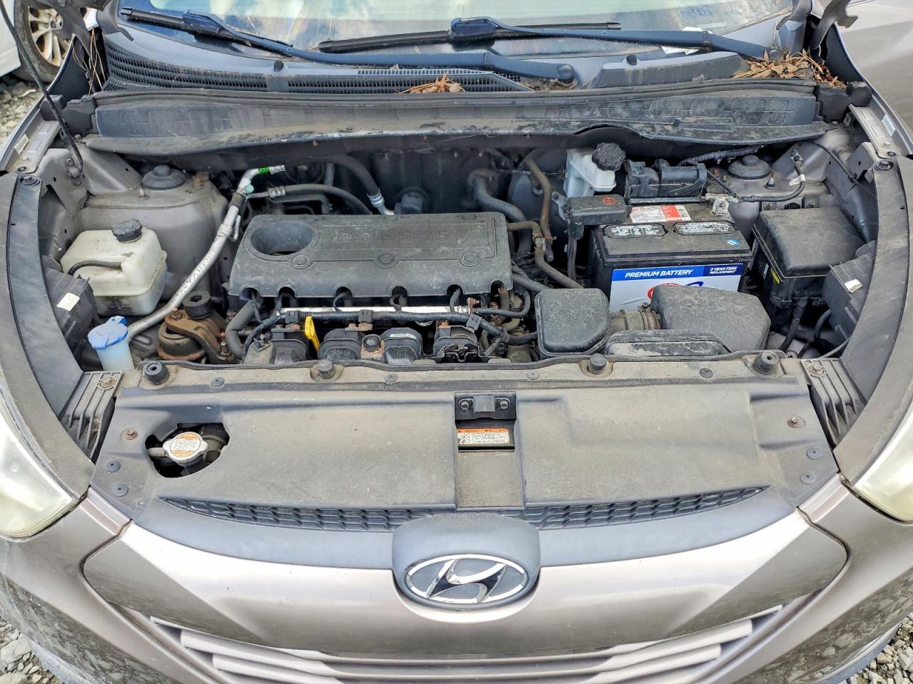 2012 Hyundai Tucson Green vin: KM8JU3AC0CU517245