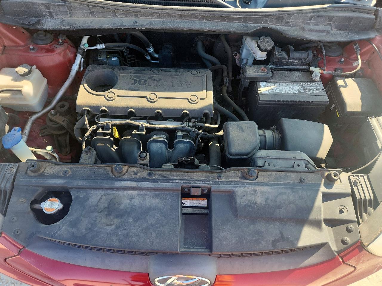2012 Hyundai Tucson Gls Red vin: KM8JU3AC0CU524888